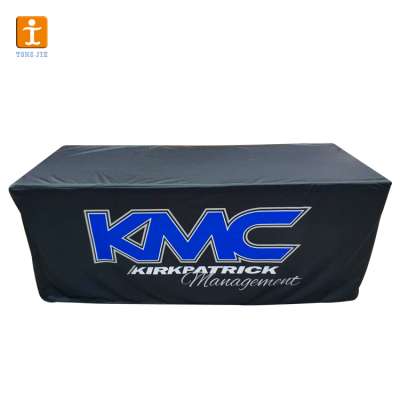 230g polyester custom fitted type table cloth