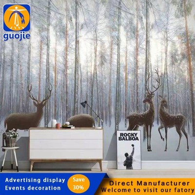 PVC Vinyl 3D Outdoor Street Floor Wall Sticker